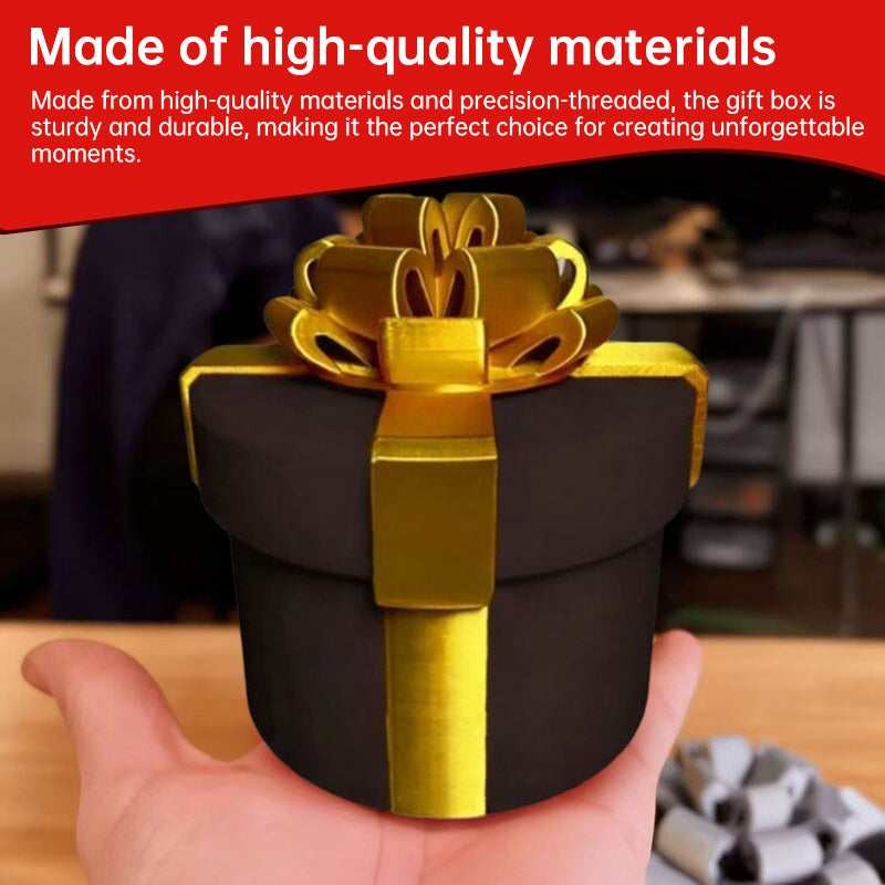 Annoying Nested Puzzle Gift Box - Creative Money Card Holder Container for Christmas & Birthday Gifts